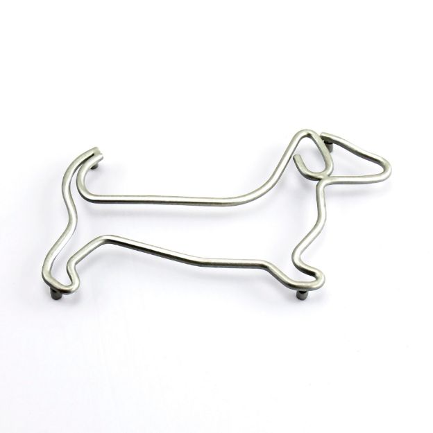 Picture of Dachshund Trivet - Satin Nickel