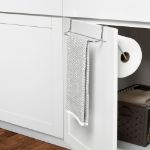 Picture of Duo Over the Cabinet Towel Bar & Paper Towel Holder - Chrome