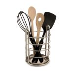 Picture of Euro Utensil Holder - Satin Nickel