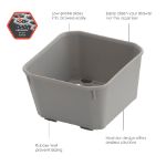 Picture of HEXA® Drawer Organizer — Stone Gray