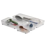 Picture of 4-Piece HEXA Drawer Organizers - Clear Frost