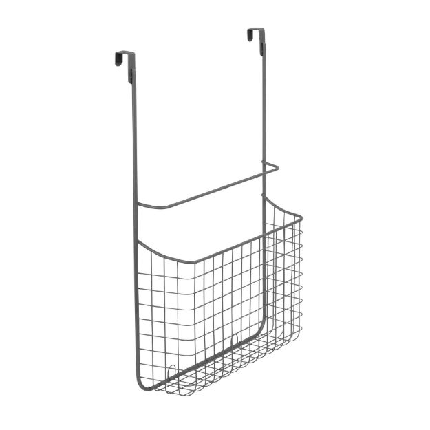 Picture of Grid Over the Cabinet Cutting Board & Bakeware Holder - Industrial Gray