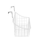 Picture of Grid Over the Cabinet Small Basket - White