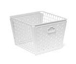 Picture of Macklin Large Storage Basket - White