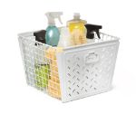 Picture of Macklin Large Storage Basket - White