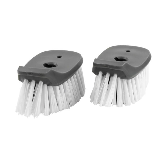 Picture of Handle Brush Replacement Heads S/2 Wht/Char