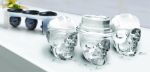 Picture of Skull Ice Molds S/3 Black