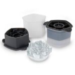 Picture of Rose Ice Molds S/2 Charcoal