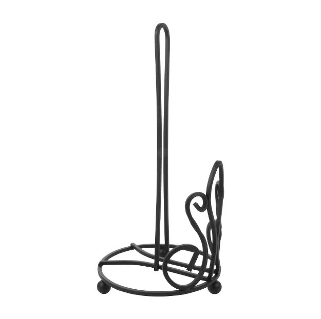 Picture of Patrice Paper Towel Holder - Black