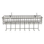 Picture of Pegboard Basket & Hook Station - Industrial Gray