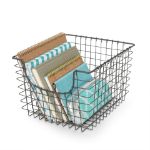 Picture of Scoop Medium Storage Basket - Industrial Gray