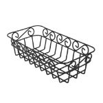 Picture of Scroll Bread Basket - Black