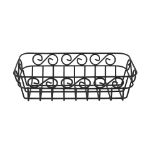 Picture of Scroll Bread Basket - Black