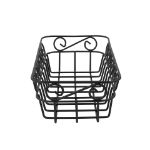 Picture of Scroll Bread Basket - Black