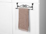 Picture of Scroll™ Over the Cabinet Door Towel Bar - Black