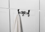 Picture of Scroll™ Over the Cabinet Triple Hook - Black