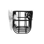 Picture of Scroll™ Suction Sink Sponge & Brush Holder - Black