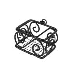 Picture of Scroll Sugar Packet Basket - Black