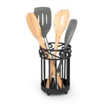 Picture of Scroll Utensil Holder - Black