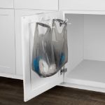 Picture of Over the Cabinet Trash Bag Holder - White