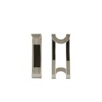 Picture of 2-Piece Over the Cabinet Pos/Neg Hook Set - Brushed Nickel