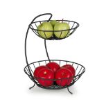 Picture of Yumi Arched 2-Tier Server - Black