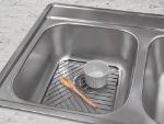 Picture of Wright Small Kitchen Sink Protector - Chrome