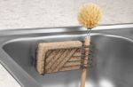 Picture of Wright Suction Sink Sponge & Brush Holder - Industrial Gray