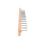 Picture of 24-Peg Wall Mount Tie & Belt Organizer - Natural Wood