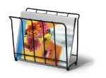 Picture of Desktop Wire Magazine Rack - Black