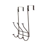 Picture of Windsor Over the Door 3-Double Hook Rack - Bronze