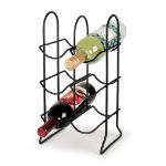 Picture of Townhouse 6-Bottle Wine Rack - Black