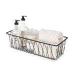 Picture of Twist Small Rectangle Basket - Black