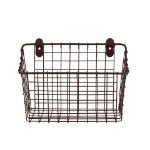 Picture of Vintage Living Large Wall Mount Basket - Bronze