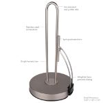 Picture of Euro Tension Paper Towel Holder - Satin Nickel