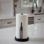 Picture of Scroll Tension Paper Towel Holder - Black