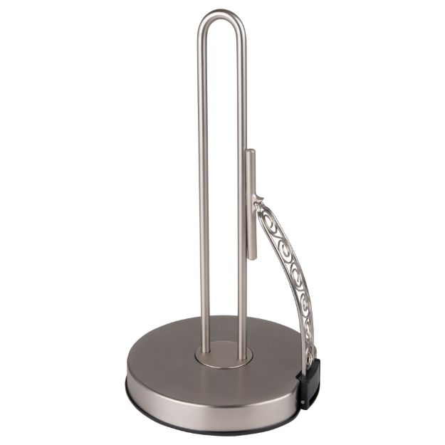 Picture of Scroll Tension Paper Towel Holder - Satin Nickel