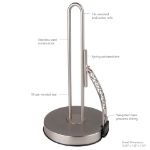 Picture of Scroll Tension Paper Towel Holder - Satin Nickel