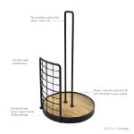 Picture of Madison Paper Towel Holder - Black