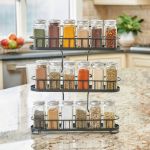 Picture of Yumi 3-Tier Spice Rack - Black
