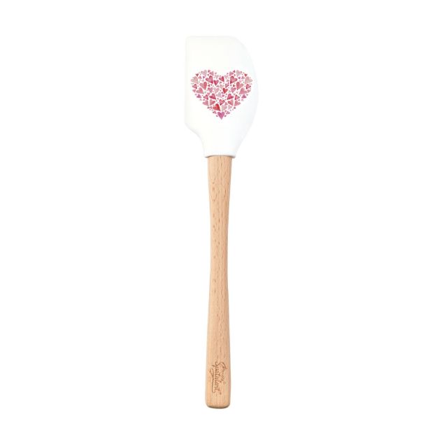 Picture of Spatulart® Made with Love Wood Handled Spatula