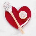 Picture of Spatulart® Love Script Wood Handled Spatula