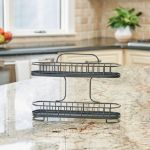 Picture of Yumi 2-Tier Spice Rack - Black