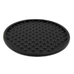 Picture of Euro 6-Piece Coasters with Holder - Black 