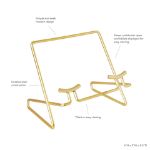 Picture of Euro® Cookbook or Tablet Holder - Gold