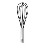 Picture of Whip Whisk 11" SS Silicone Black