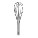 Picture of 11" Silicone Coated Stainless Steel Whip Whisk - Charcoal