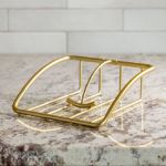 Picture of Euro® Weighted Napkin Holder - Gold
