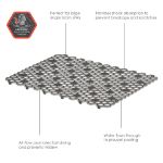 Picture of HEXA Sink Mat Large Clear/Gray