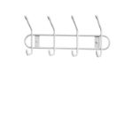 Picture of Wall Mount 4-Double Hook Rack - White